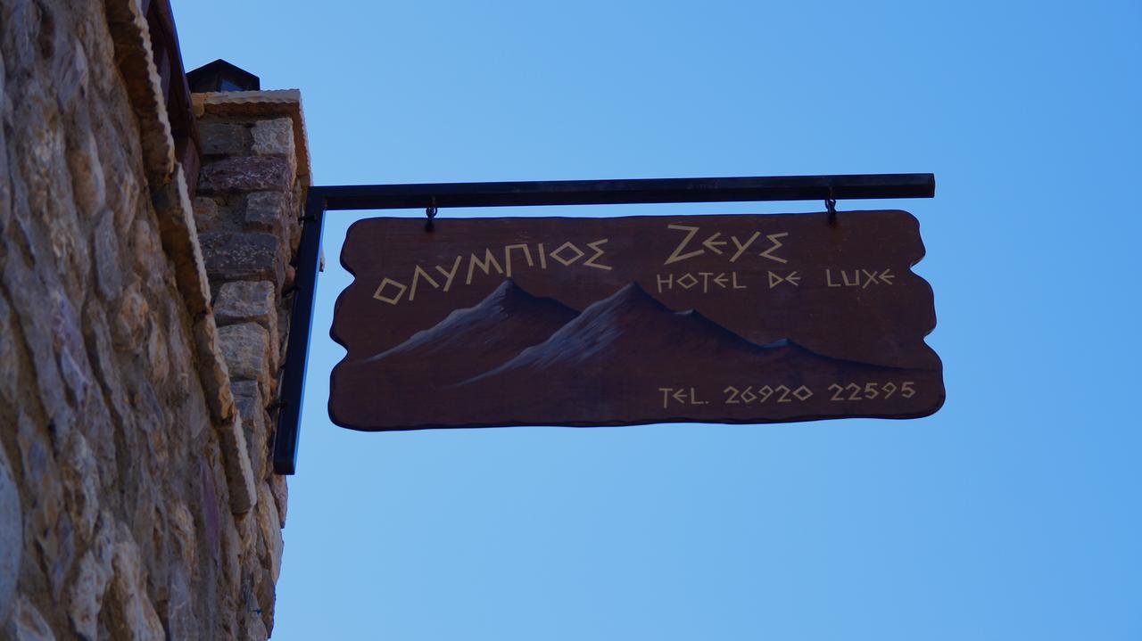 Olympios Zeus Hotel Kato Zachlorou Exteriér fotografie
